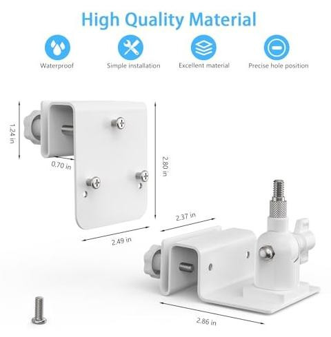 Aluminium Goothouder voor Reolink Argus camera's