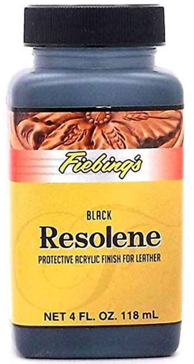 Resolene Zwart 4 oz Leerbehandeling en Afwerking