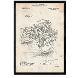 POSTER Beiwagen Patent A3 Rahmenlos