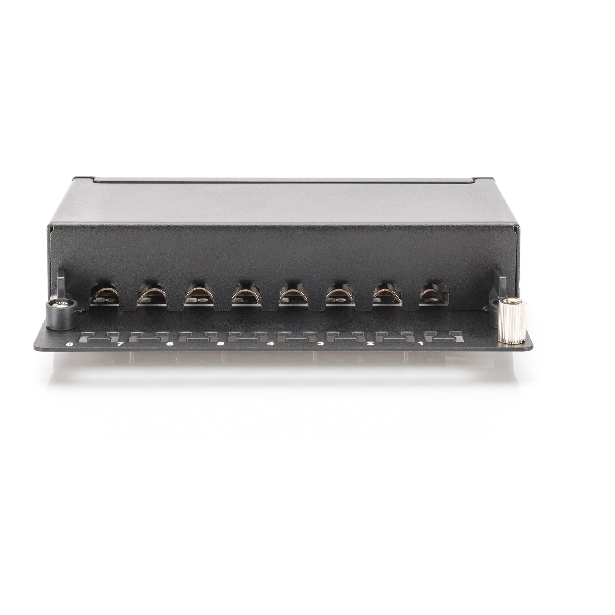 DIGITUS Patchpanel Desktop Kat.6 Klasse E geschirmt DN-91608SD)