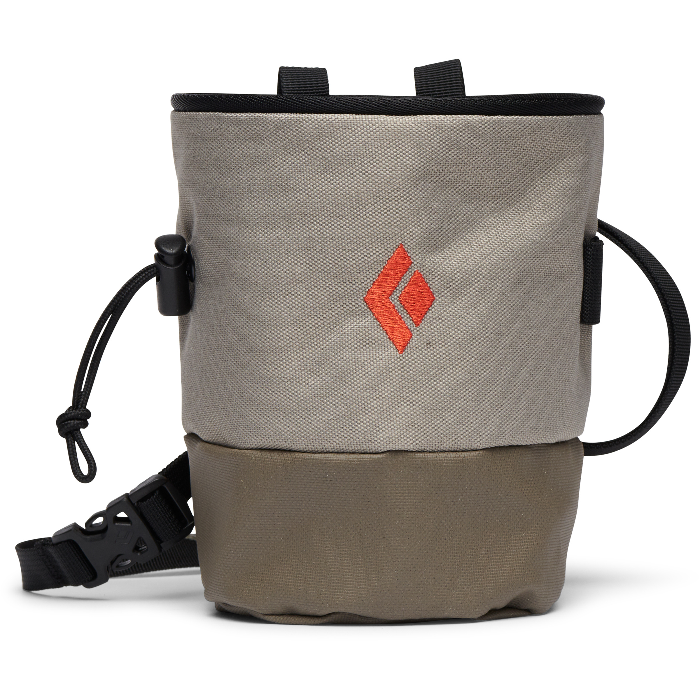 Black Diamond Mojo Zip Chalkbag Chalkbags grau Größe M-L Sportklettern