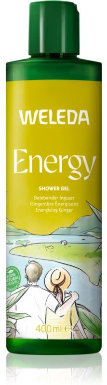 Weleda Energy energising shower gel Ginger, Citronella and Cedar 400 ml