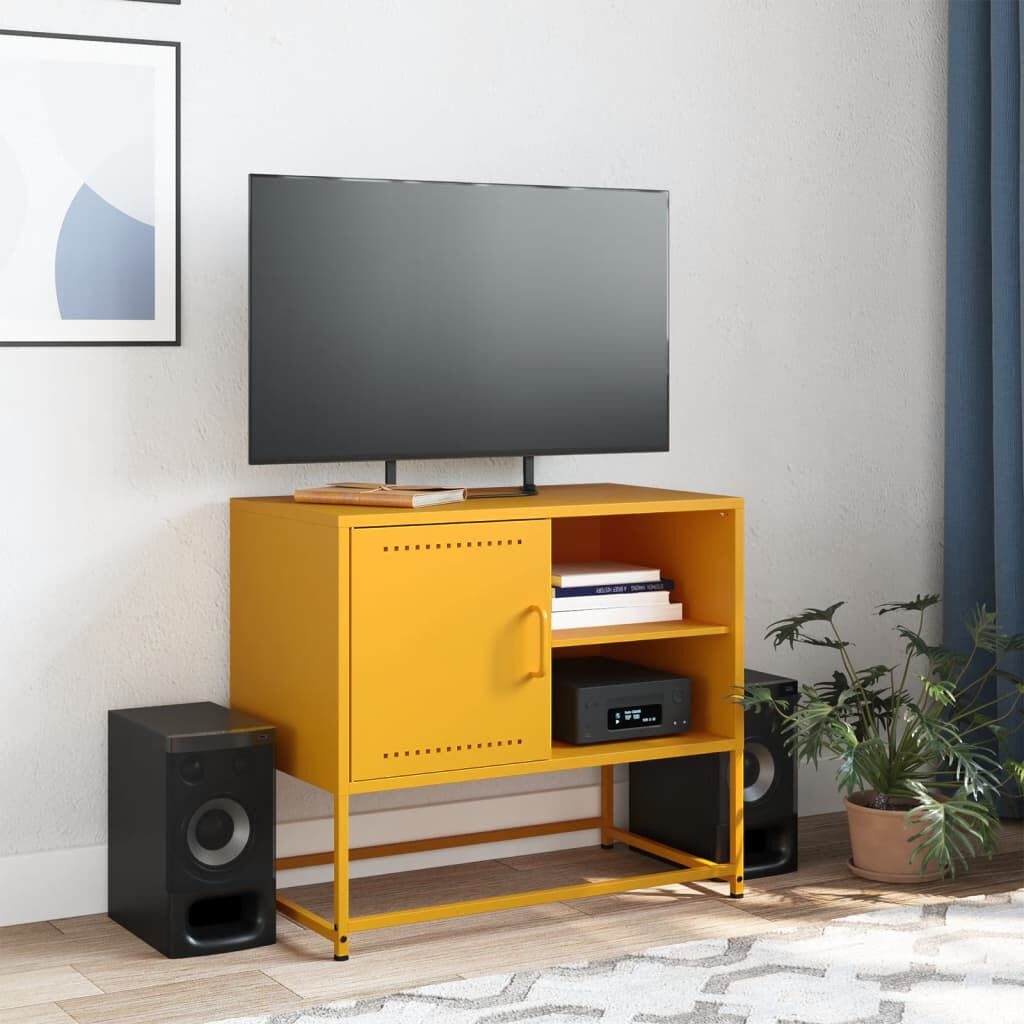 Latitude Run Antwana TV Stand for TVs up to 24" Anthracite 100.5cm