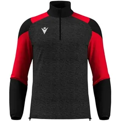 Macron, Herren, Sportshirt, Cuzco (S), Schwarz, Rot
