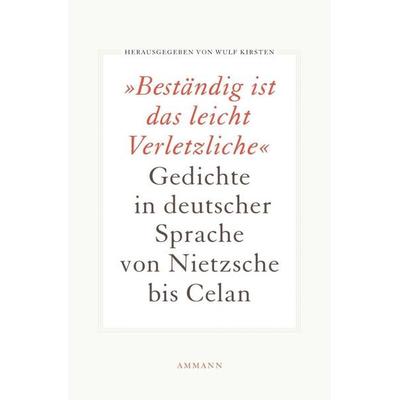 Beständig ist das leicht Verletzliche, Gebundene Ausgabe von , S. Fischer Verlag, 978-3-10-092120-8