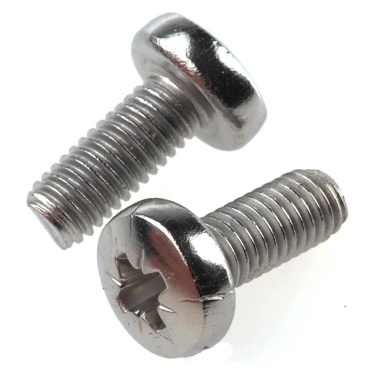 RS PRO Schrauben Linsenkopf A2 Kreuz M5x12mm (528867)