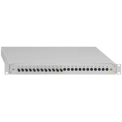 Rutenbeck 228031012 Spleissbox ausziehbar 19 Zoll/1HE 12xST OM3 Metall