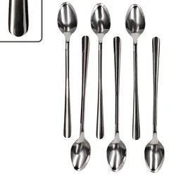 6er Set Style Art Latte Macchiato Löffel für 6 Personen - 747-310