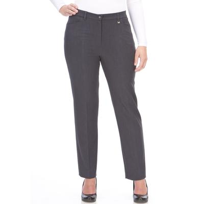 KjBRAND "Hose Bea in Bi-Stretch Kammgarnoptik mit Bügelfalte" Sommerhose, ideal für kräftige Oberschenkel