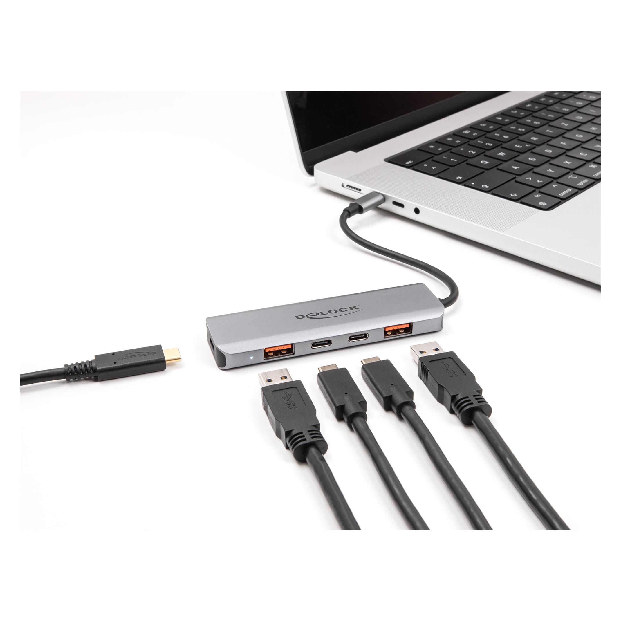 Delock 64302 (USB-C, 5 Ports) (64302)