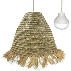 Lumisky ANAFI BIG RGB D100CM kabellose Pendelleuchte Seegras Beige