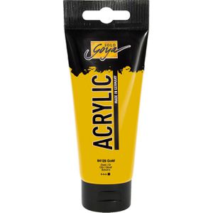 Kreul Acrylfarben 84128 Solo Goya Acrylic, gold, 100 ml