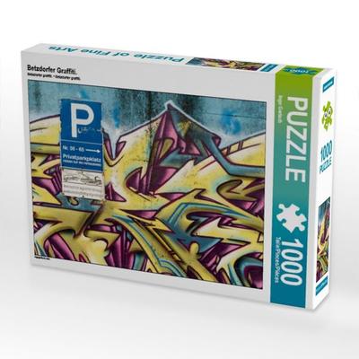 CALVENDO Puzzle Betzdorfer Graffiti. | 1000 Teile Lege-Größe 64x48cm Foto-Puzzle für glückliche Stunden