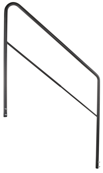 Stageworx Stair Railing 3 - 6 Steps Bk Black RAL 9005
