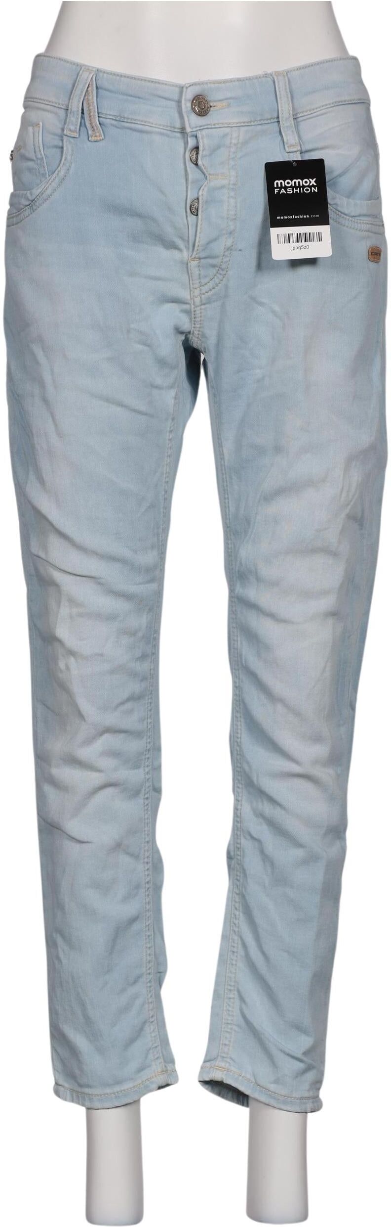Gang Damen Jeans, Hellblau, Gr. W28, Baumwolle / Seide - Second Hand