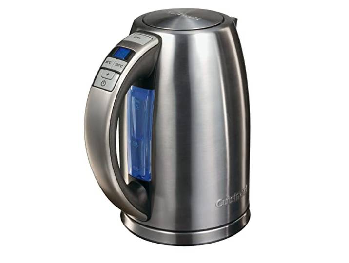 Cuisinart CPK17E Multi-Temp Waterkoker, 4 Temperatuurinstellingen [85-100°C], LCD-Scherm, Extra Snel Verwarmd, Blijft Langer Warm, 1.7L Inhoud, Verwijderbare Kalkfilter, RVS