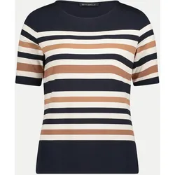 Shirt mit Streifenmuster Mehrfarbig 38