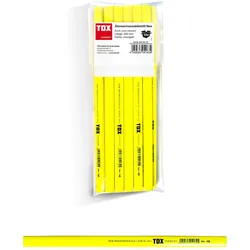 TOX Zimmermannsbleistift neongelb 12 St.