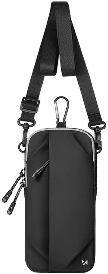 Wozinsky Mobiltaske m. Løbearmbånd - Sort
