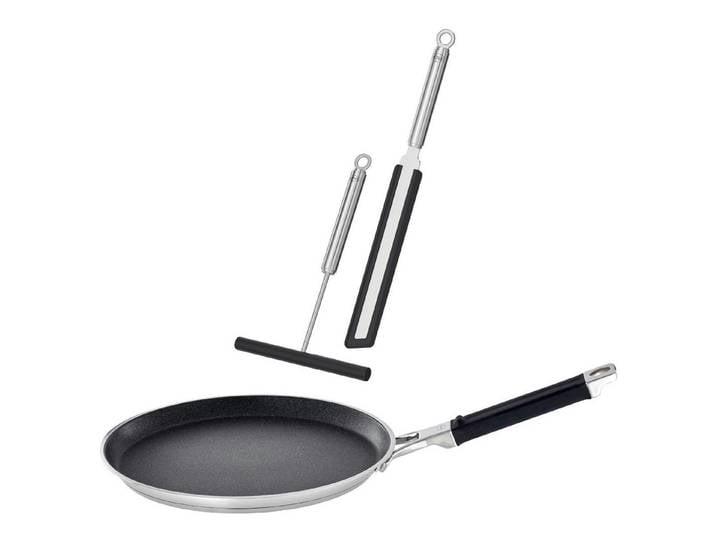 RÖSLE Bratpfanne Silence® Pro Crêpes-Set 3tlg 28cm