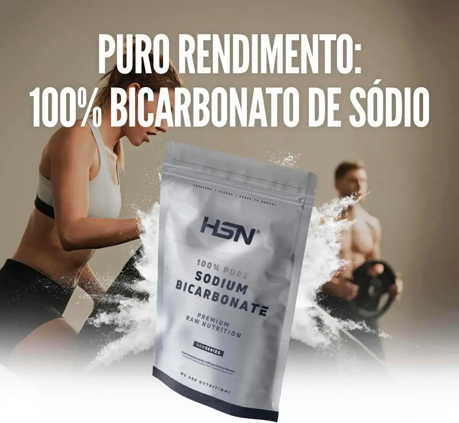 HSN Bicarbonato de sódio em pó 500g - Pré-treino - Polvo -  Serviços