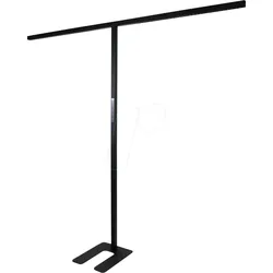 LUXULA LX00134 - LED-Büro-Stehleuchte - Slim Line, Duo, schwarz