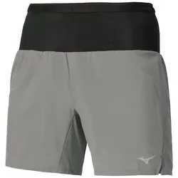 Mizuno Multi Pocket Laufshorts Herren 08 - lava smoke S