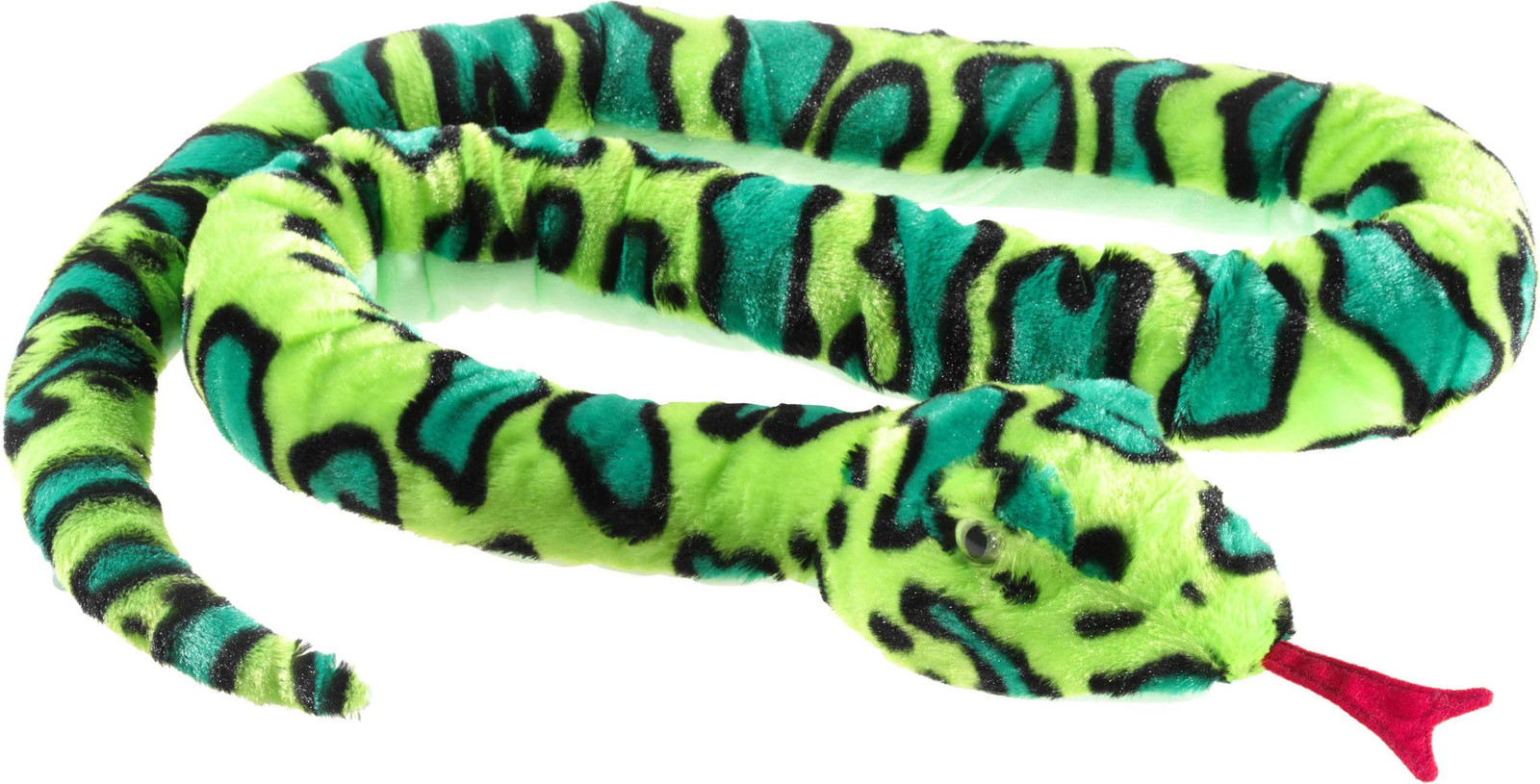 Heunec Misanimo Pluche Slang, Groen, 180 cm
