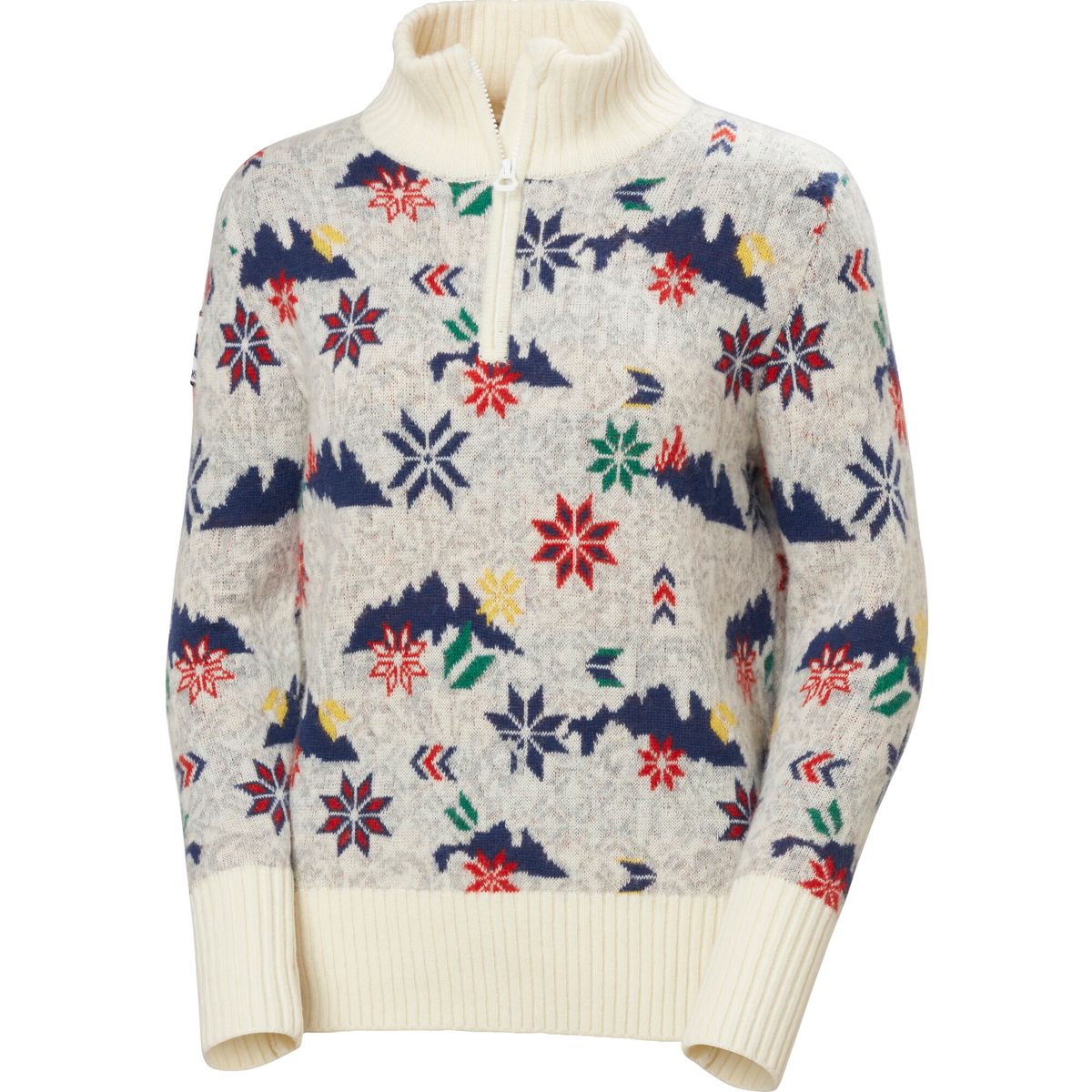 Helly Hansen W Arctic Iceland Knit white olympics (001) XL 30369_001-XL