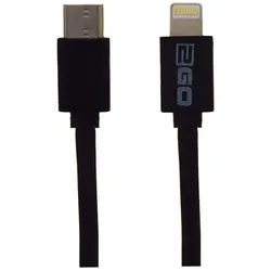 2Go USB Datenkabel USB-C auf Apple lightning 1 Meter Schwarz