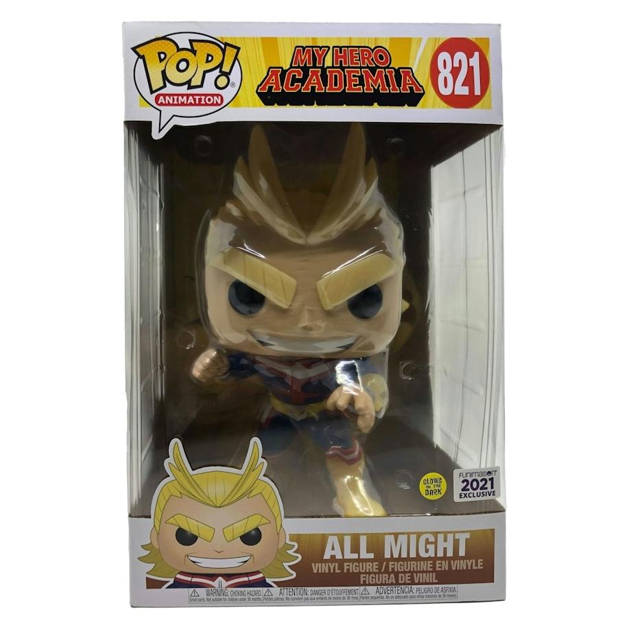 Funko POP! Animation: My Hero Academia - All Might (Glow In The Dark) - 10in Jumbo - 821 /51264 (FNK 51264)