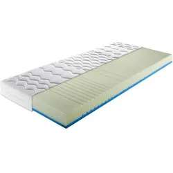 Ergodream Kaltschaummatratze Young Standard 140 x 190 cm Stoff Weiß