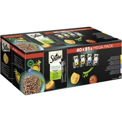 Sheba Portionsbeutel Multipack NATURE'S COLLECTION Feine Vielfalt in Sauce MSC 40x85g
