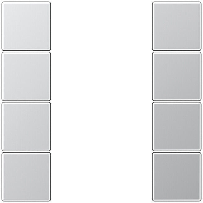 Jung Jeu de touches complet 4 touches AL 2504 TSA (AL2504TSA)