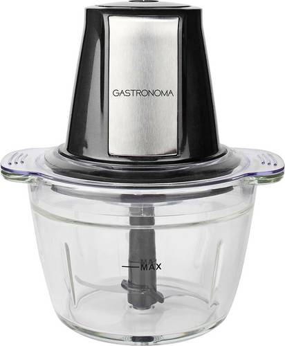 Gastronoma 18210101 Zerkleinerer 500W Schwarz, Silber