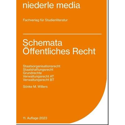 Schemata Öffentliches Recht - Karteikarten - 2023, Zubehör von Jan Niederle, Niederle, J, 978-3-86724-043-7