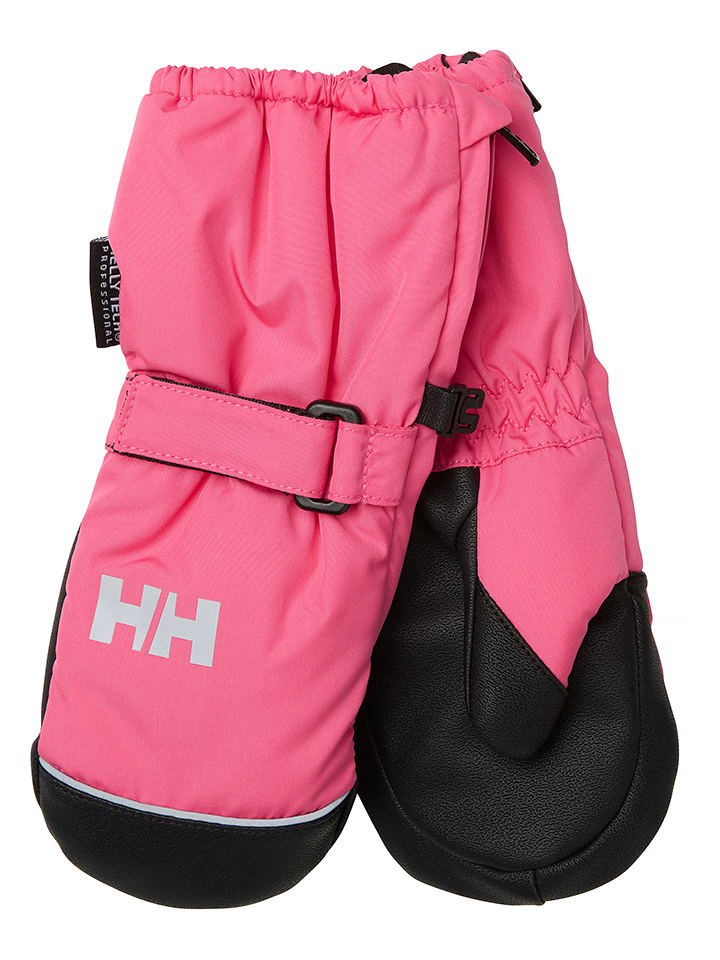 Helly Hansen Funktionsfäustlinge "Mitten" in Pink/ Schwarz - 98
