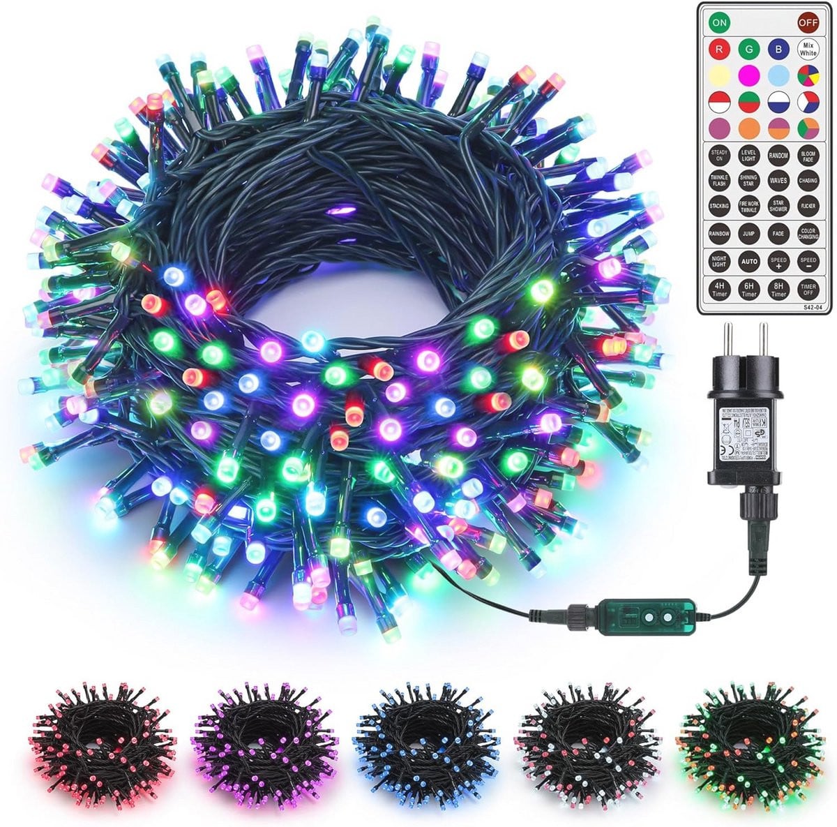 20M 200 LED RGB Sfeerverlichting met Afstandsbediening