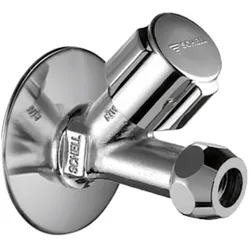 Schell, Duscharmatur + Badewannenarmatur, Schrägsitzventil COMFORT kurze Bauform 3/8Zollx3/8Zoll chrom, KIW