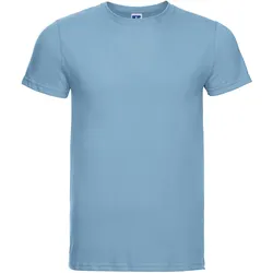 Russell Mens Slim T Herren T-Shirt lang geschnitten S - XXL NEU, sky, XL