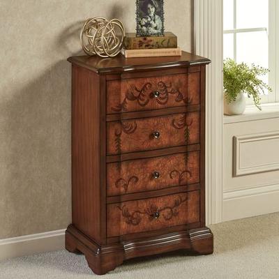 Hh2 Home Luca Bella Cabinet Estate Mahogany , Estate Mahogany