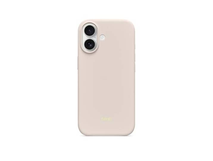Beats iPhone 17 Case mit MagSafe und Kamerasteuerung, Matte Außenseite, Innenfutter aus Mikrofaser – Kalkstein