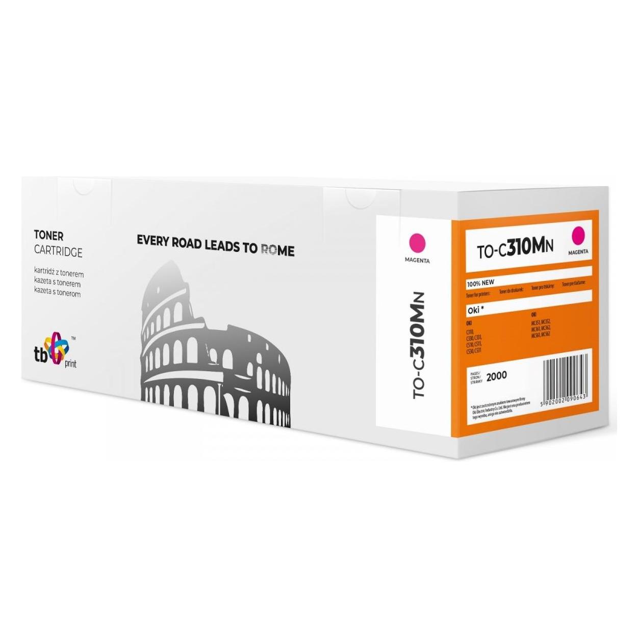 Lenovo Toner for OKI C310 TO-C310MN magenta 100% new (TO-C310MN)