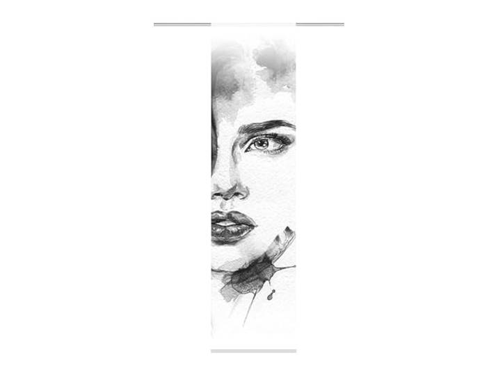 Home Fashion Schiebevorhang, Grau, 245 x 60 cm