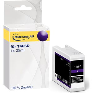 kompatibel für Epson T46SD, 25 ml, violett