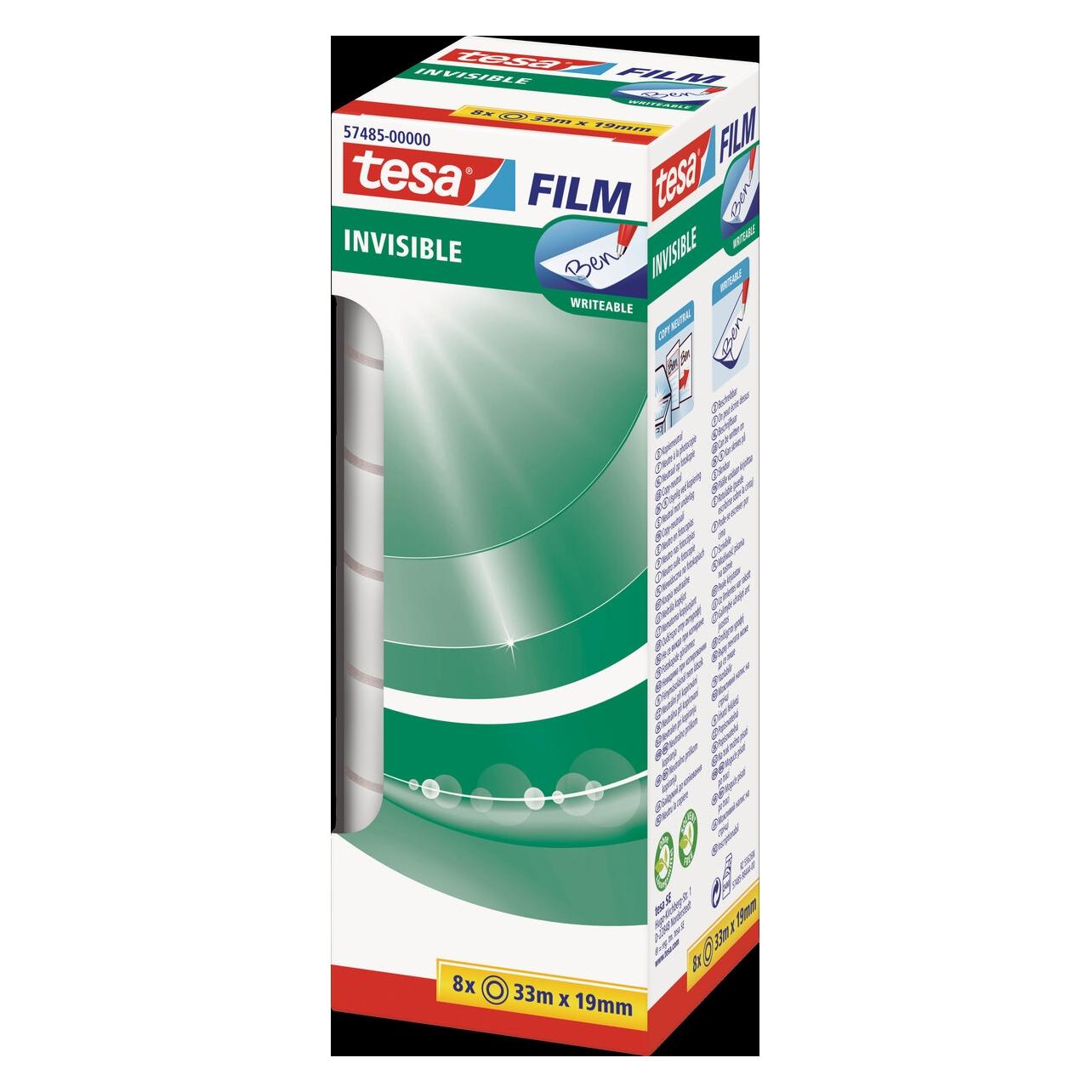 tesa Klebefilm 8RL matt-unsichtbar (19 mm) (57485-00000-00)