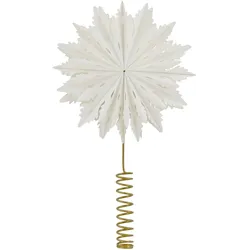Chic Antique Weihnachtsbaum Spitze Papierstern, Ø 20 cm