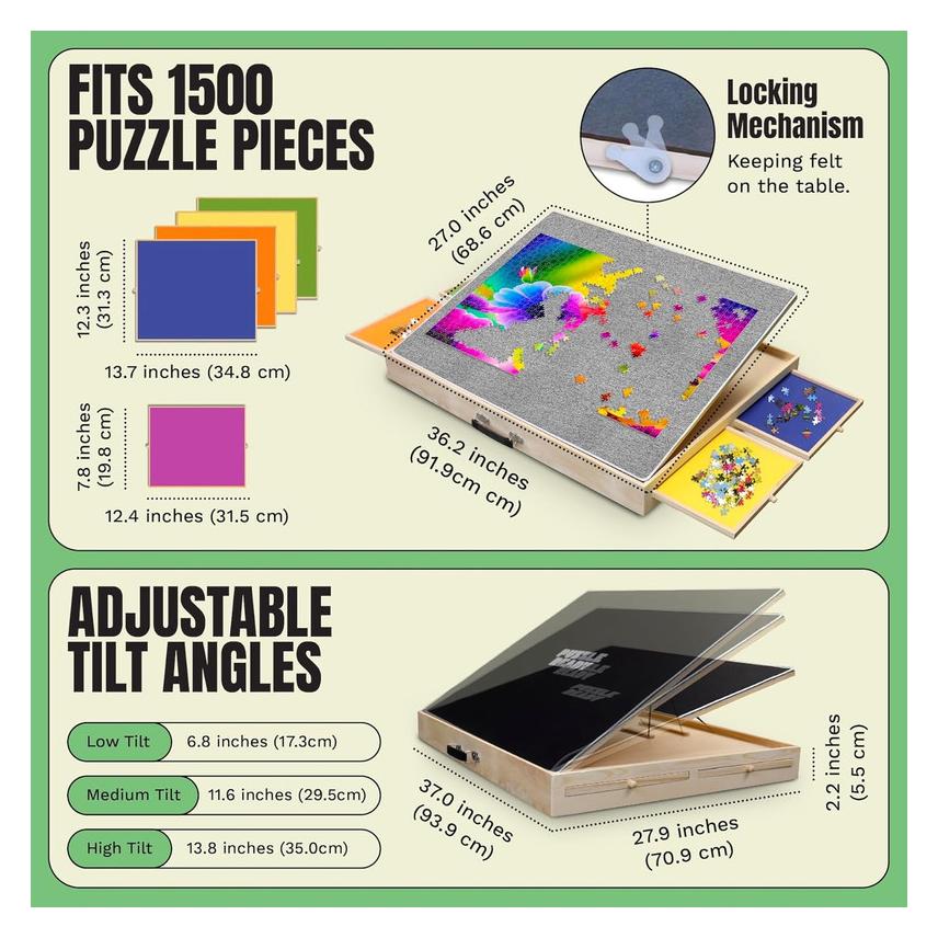 Puzzle Ready Puzzle Board mit Kippfunktion (EB-PZ-023)