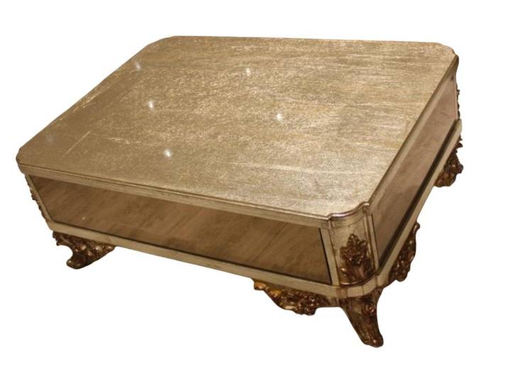 Xlmoebel Couchtisch Design Couchtisch aus Holz mit einzigartiger Ästhetik (1-St., 1x nur Couchtisch), Hergestellt in Europa