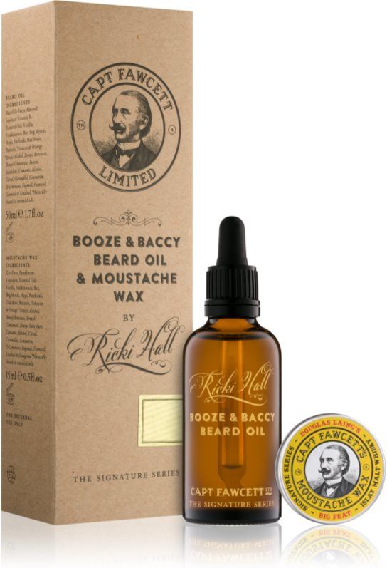 Captain Fawcett Ricki Hall´s coffret cadeau barbe